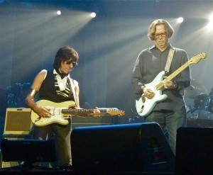 20100214 Eric Clapton and Jeff Beck O2