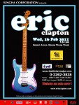 Eric Clapton – One Night In Bangkok – Impact Arena, Bangkok (Muang Thontani)- Wednesday February 16 2011